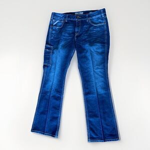 Ariat Rebar Mid Rise DuraStretch Riveter Boot Cut Jean in Hallow Women's Size32s